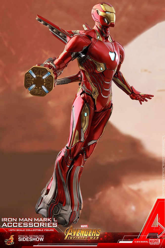 Hot Toys MMS473D23 Iron Man Mark L Armor with Optional