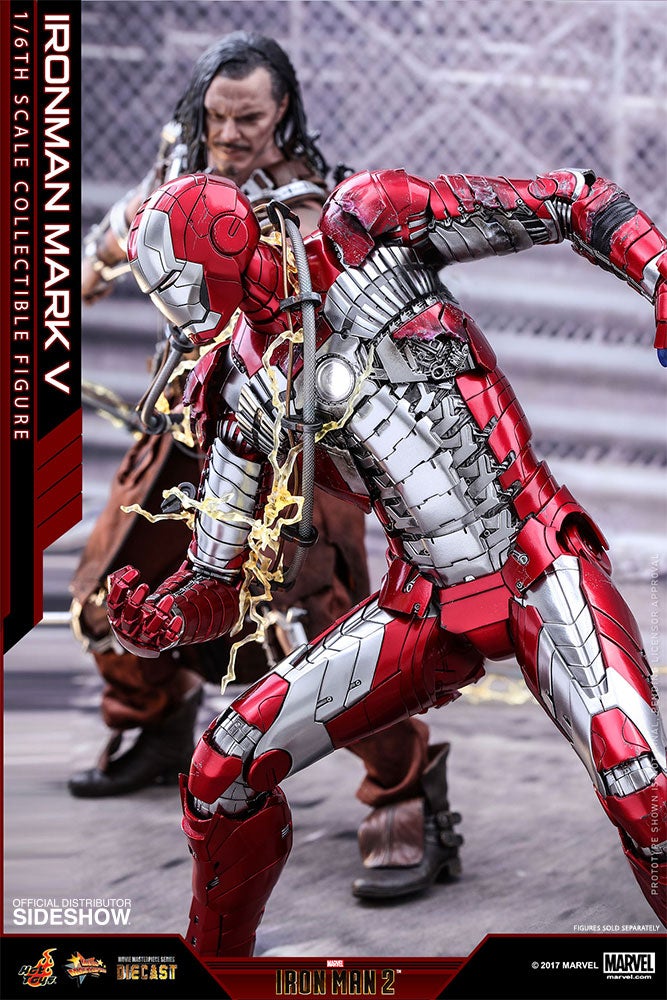 Hot Toys MMS400D18 Iron Man II Iron Man Mark V Sixth Scale