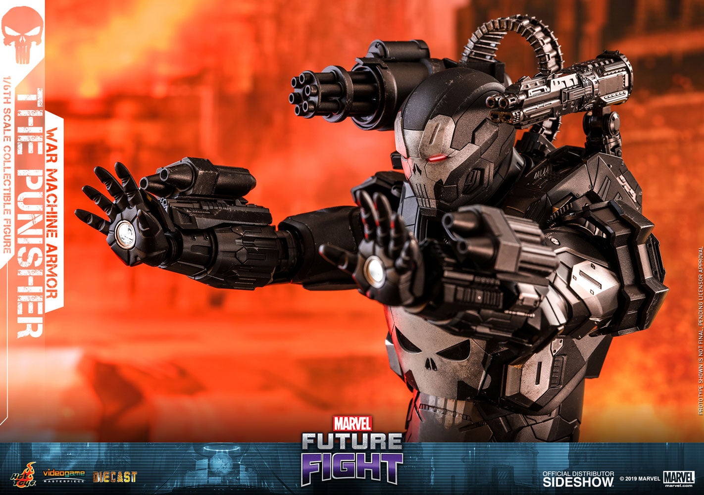 【美品】パニッシャー ウォーマシン アーマー ＤＩＥＣＡＳＴ　VGM33D28 Hot toys VGM33D28 Marvel The Punisher War Machine – ToysAssemble