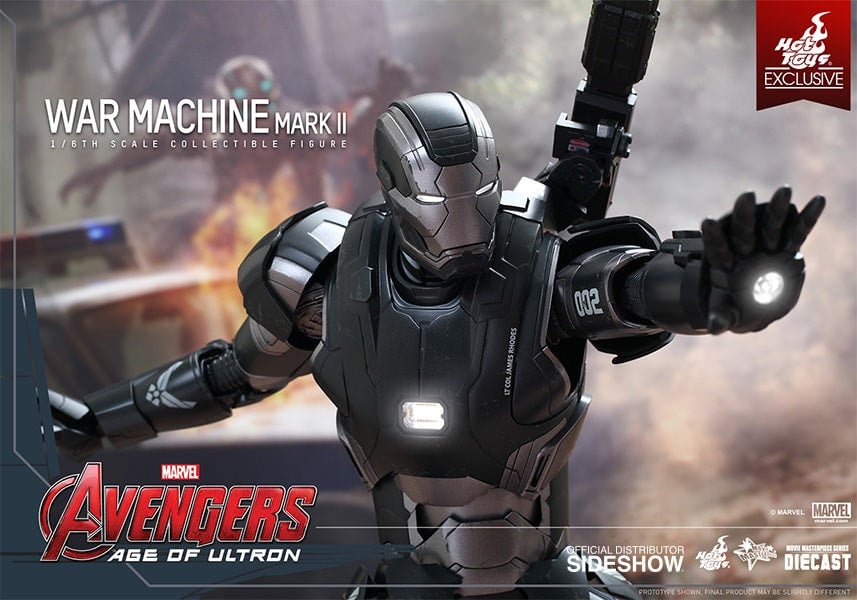 Hot Toys MMS290D10 War Machine Mark II Age of Ultron 1/6th Scale