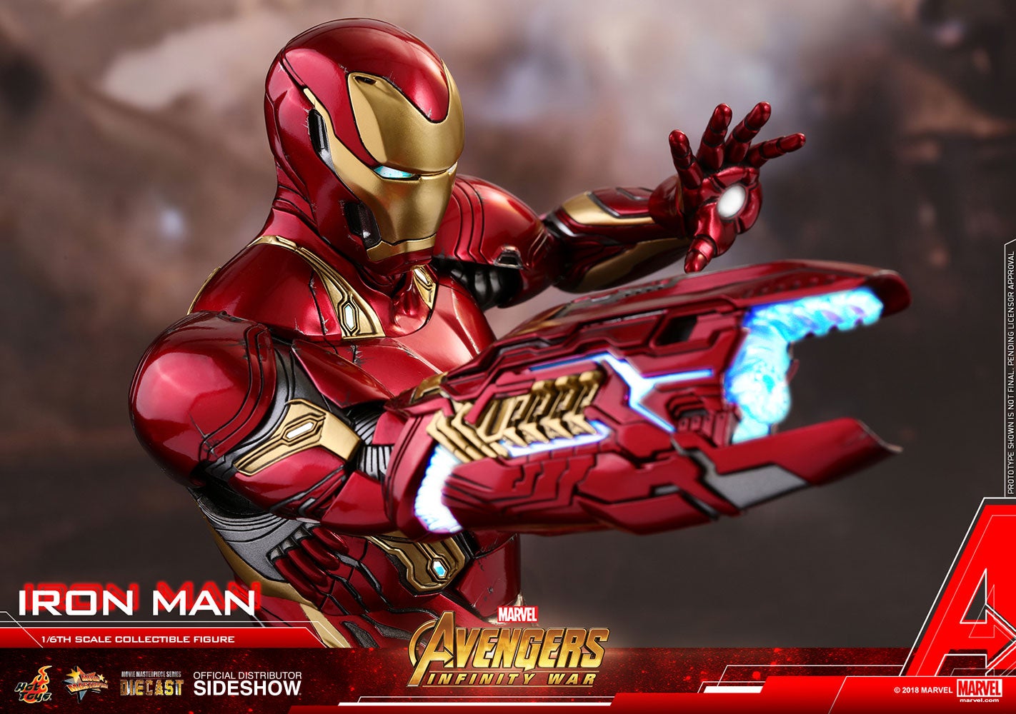 Hot Toys MMS473D23 Iron Man Mark L Armor with Optional Accessories