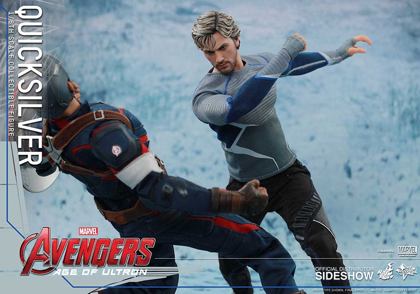 Hot Toys MMS302 Quicksilver Age of Ultron Sixth Scale Figure | Aw 