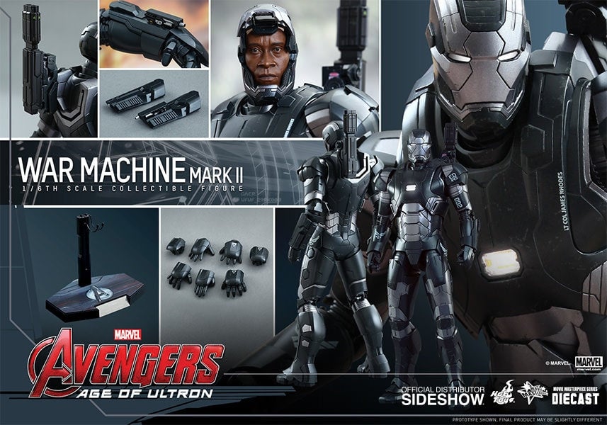 Hot Toys MMS290D10 War Machine Mark II Age of Ultron 1 6th Scale Figure Aw Yeah Comics True Story